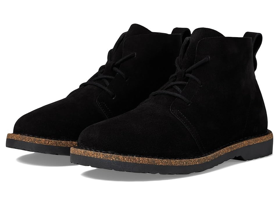 Birkenstock Uppsala Shearling Suede Leather Ankle Boots Regular