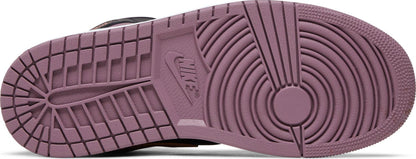 Air Jordan Men's Retro 1 Mid Se 'Black Sky J Mauve' Sneakers