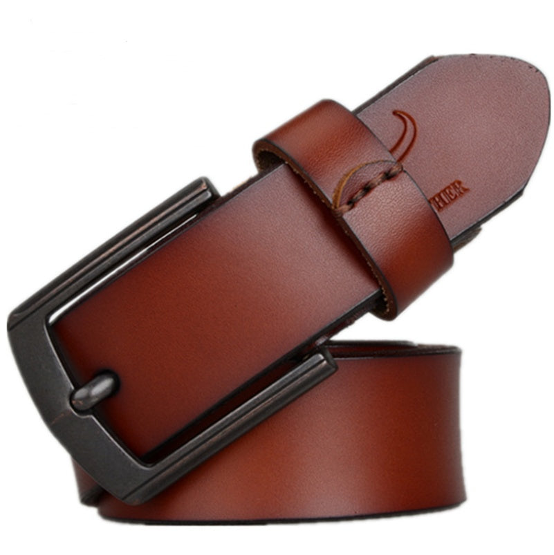 Men’s Dynamic Buckle Leather Belt | High-Sense Automatic Business Casual Waistband | Trendy Minimalist Precision-Lock Belt | Luxury-Label Statuesque Men’s Accessory | 2026 High-Fashion Radiant Urban Essential