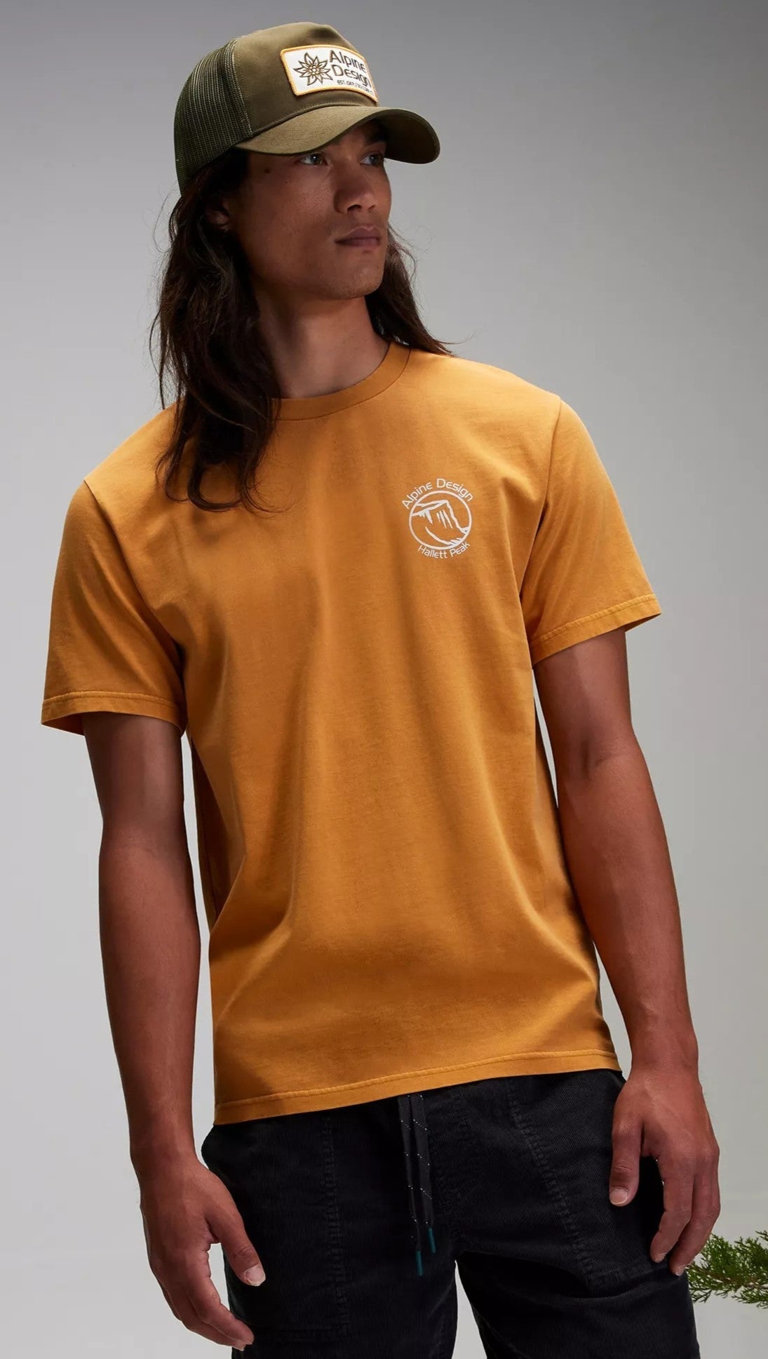 Alpine Design Men's Ad Hike Ss Short Sleeve Graphic Upf 30+ T-Shirt