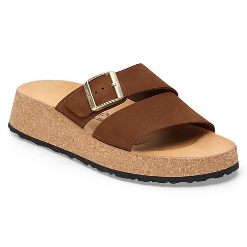Birkenstock Tokio Exquisite Flatform Leather Clogs