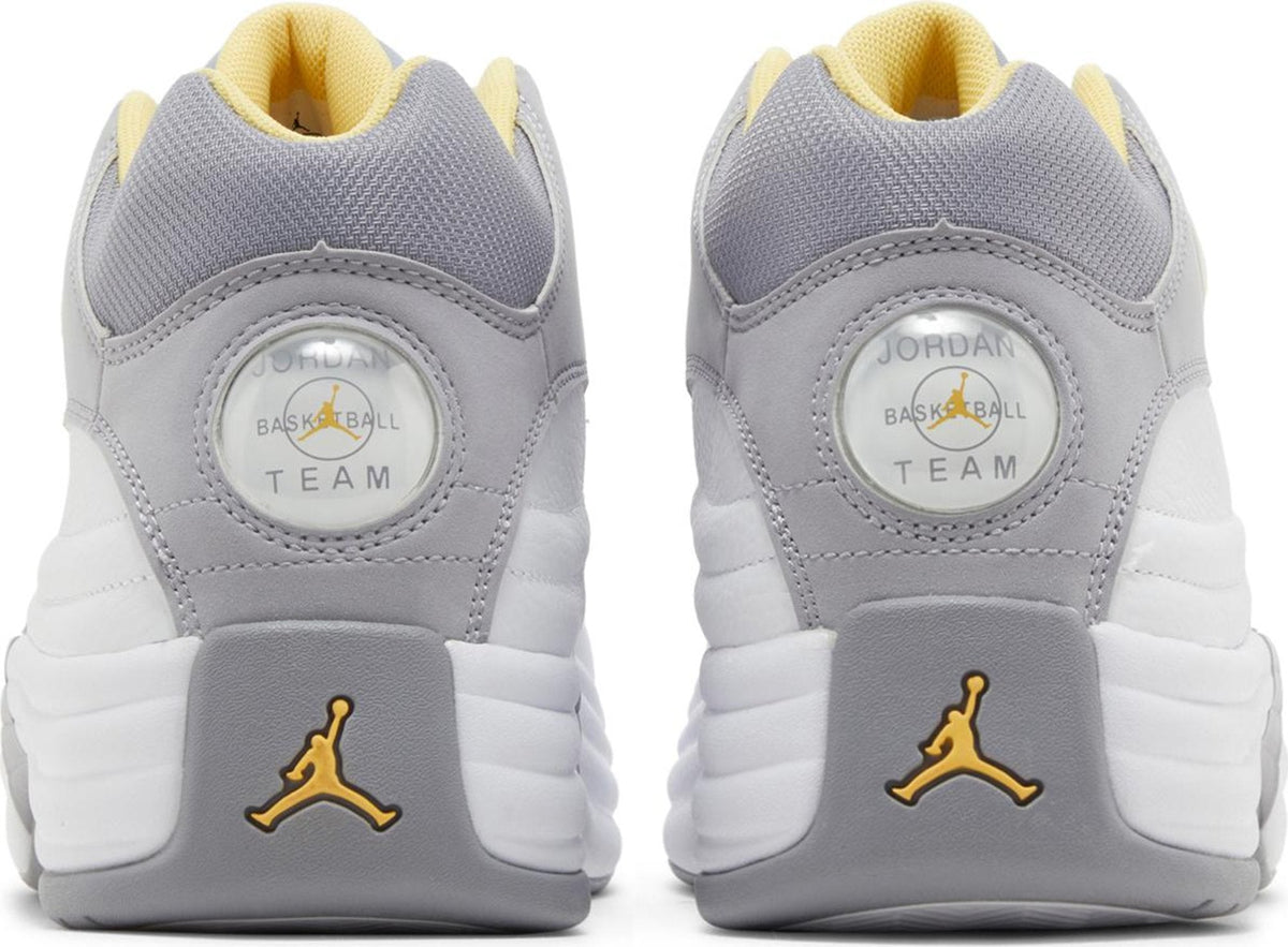 Air Jordan Men's Retro Jumpman Team 1 'Cement Topaz Gold' Sneakers