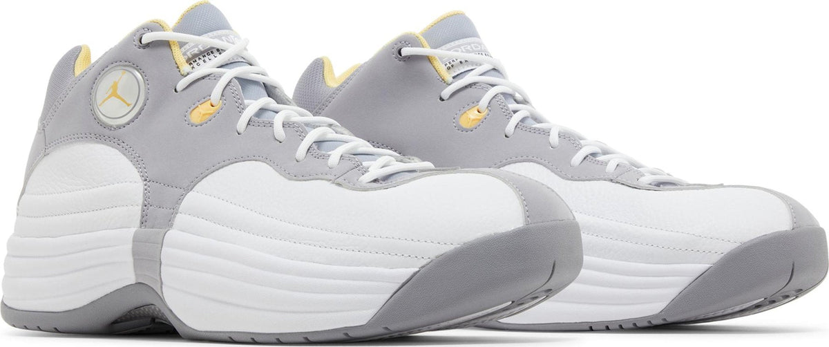 Air Jordan Men's Retro Jumpman Team 1 'Cement Topaz Gold' Sneakers