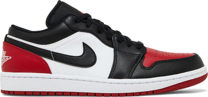 Air Jordan Men's Retro 1 Low 'Bred Toe 2.0'