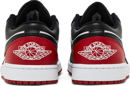 Air Jordan Men's Retro 1 Low 'Bred Toe 2.0'