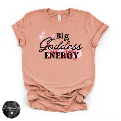 Goddess Energy Tee | Empowering Graphic T-Shirt