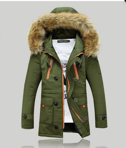 Men’s Hooded Padded Winter Jacket