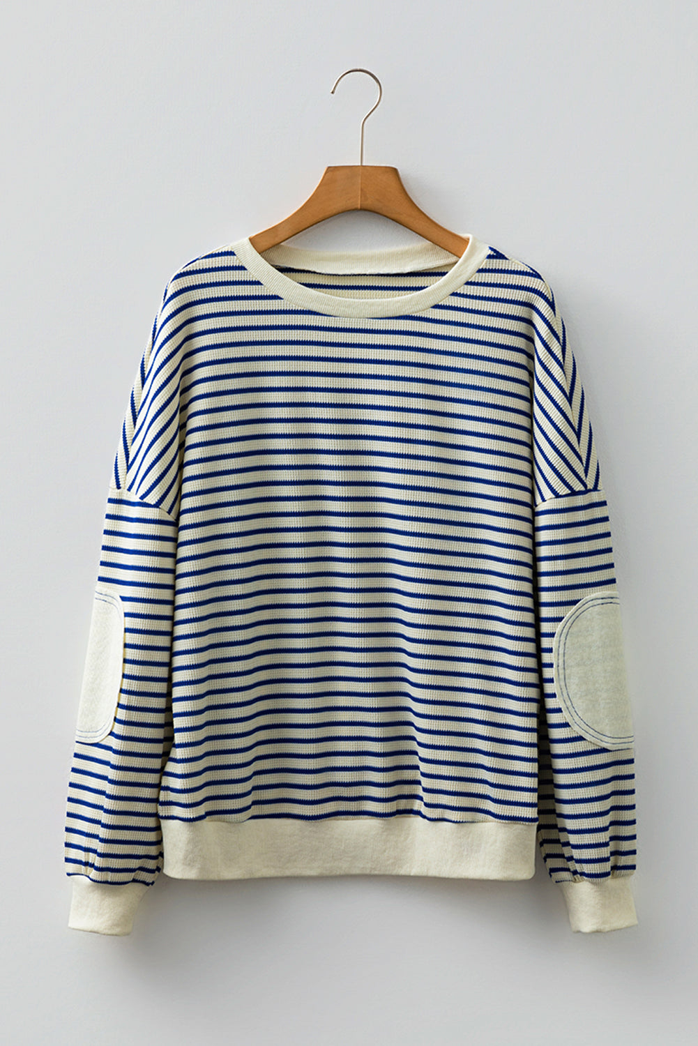Threaded Pear Emily Patched Drop Shoulder Sweatshirt