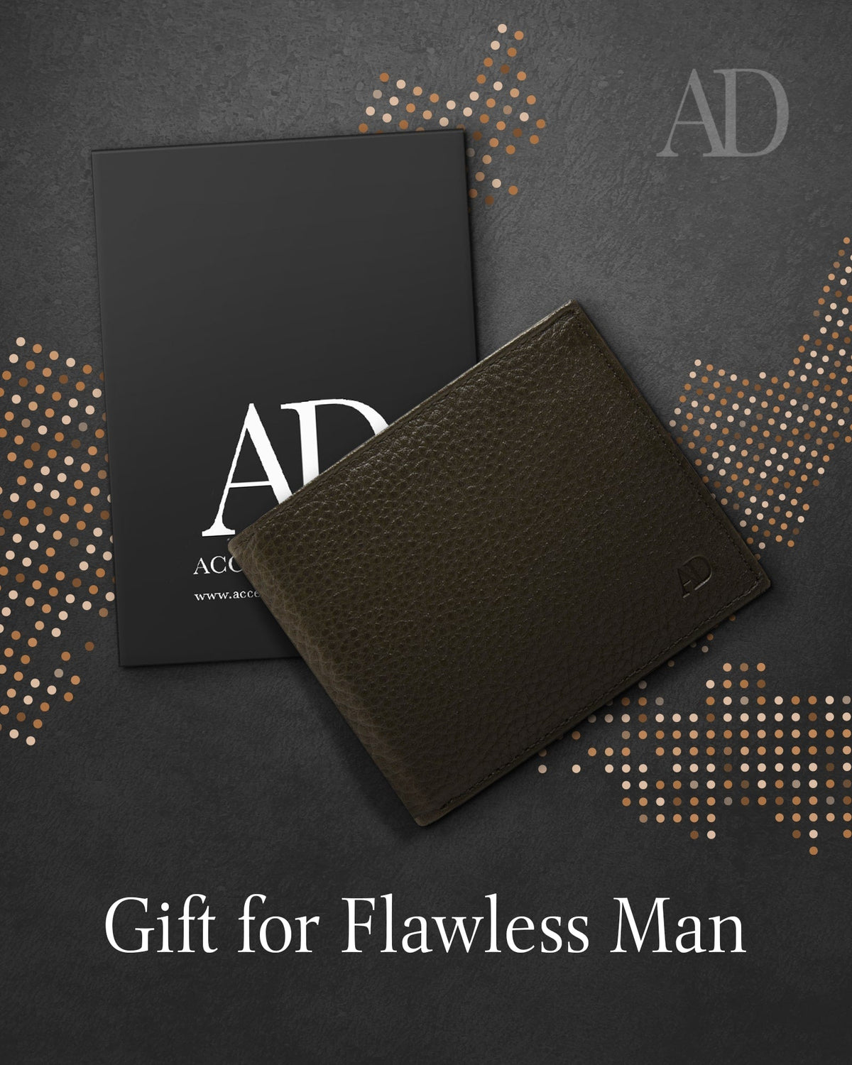 Bifold Wallet With Flip-Up ID Window