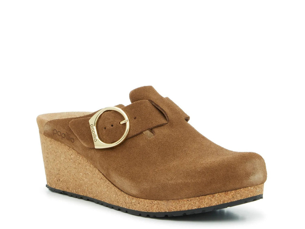 Birkenstock Fanny Ring-Buckle Suede Leather