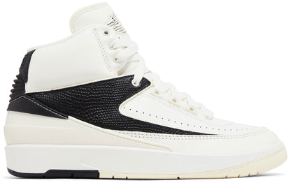 Air Jordan Women's Retro 2 "Sail/Black" Sneakers