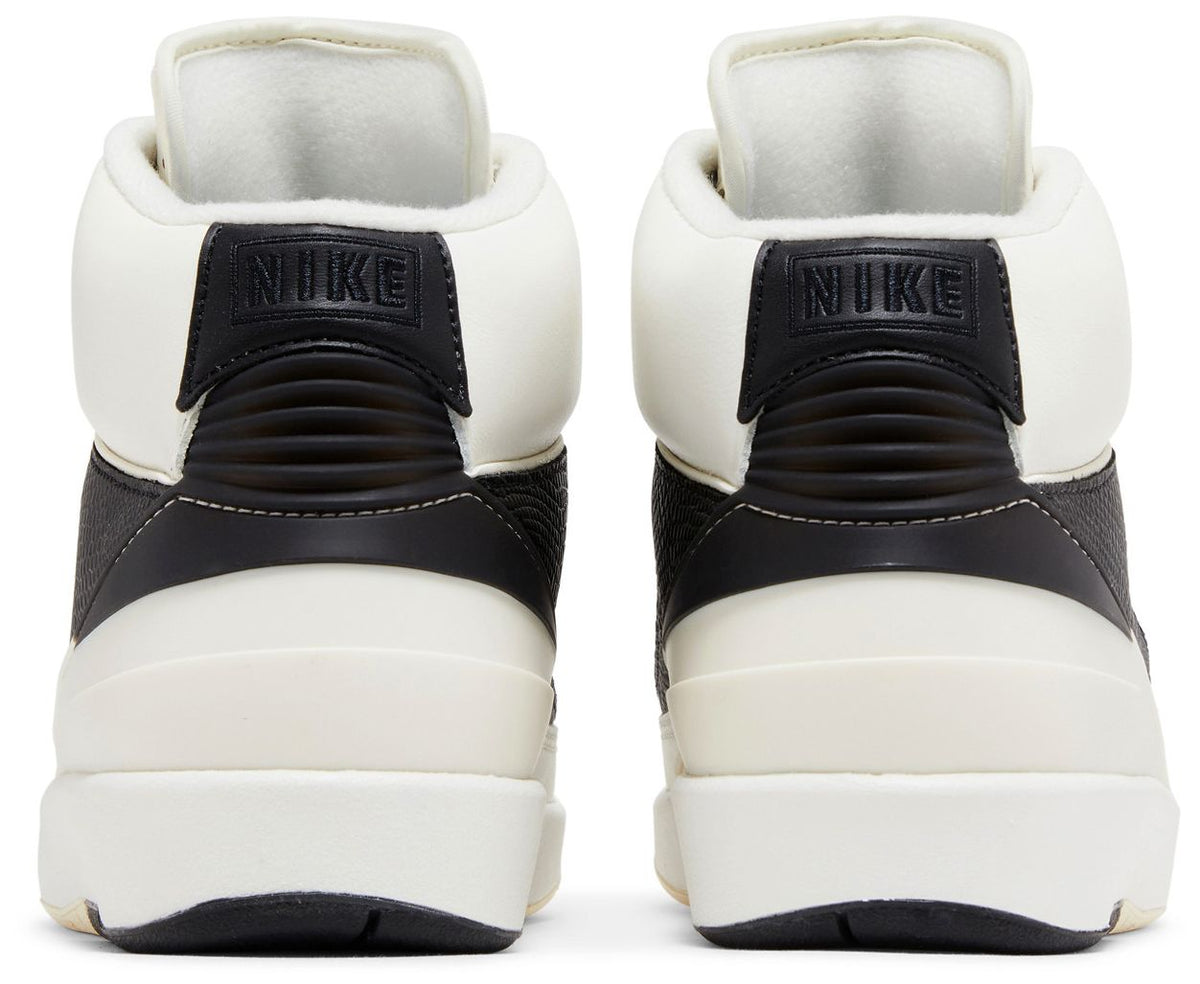 Air Jordan Women's Retro 2 "Sail/Black" Sneakers