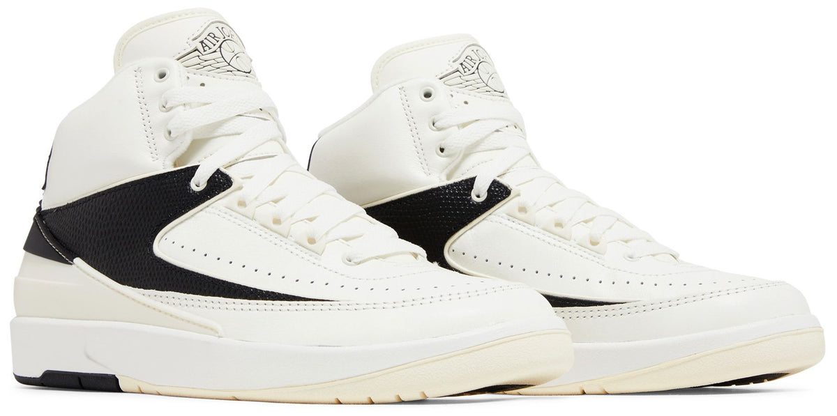 Air Jordan Women's Retro 2 "Sail/Black" Sneakers