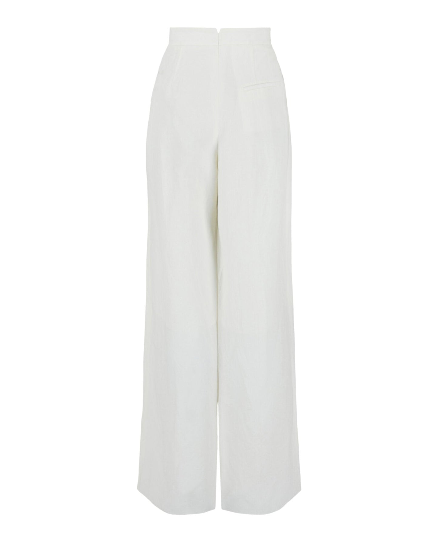 Ferragamo Wide-Leg Linen Pants