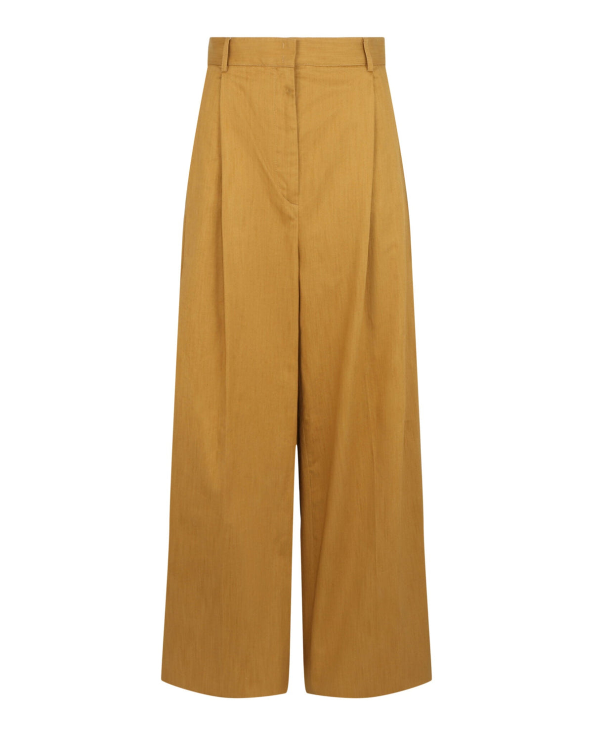 Ferragamo Pleated Wide-Leg Trousers