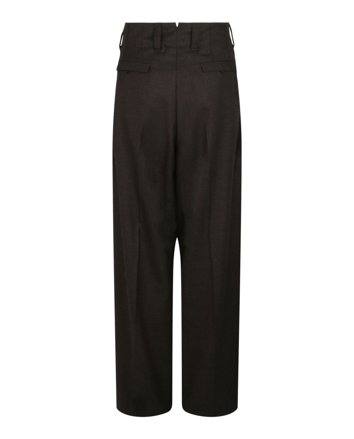 Ferragamo High-Waisted Wool Pants