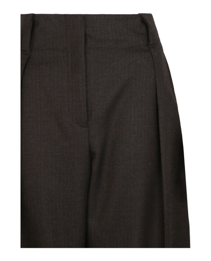 Ferragamo High-Waisted Wool Pants