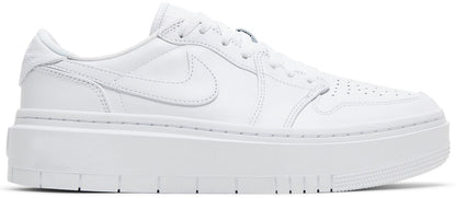 Air Jordan Women's Retro 1 Elevate Low 'Triple White' Sneakers
