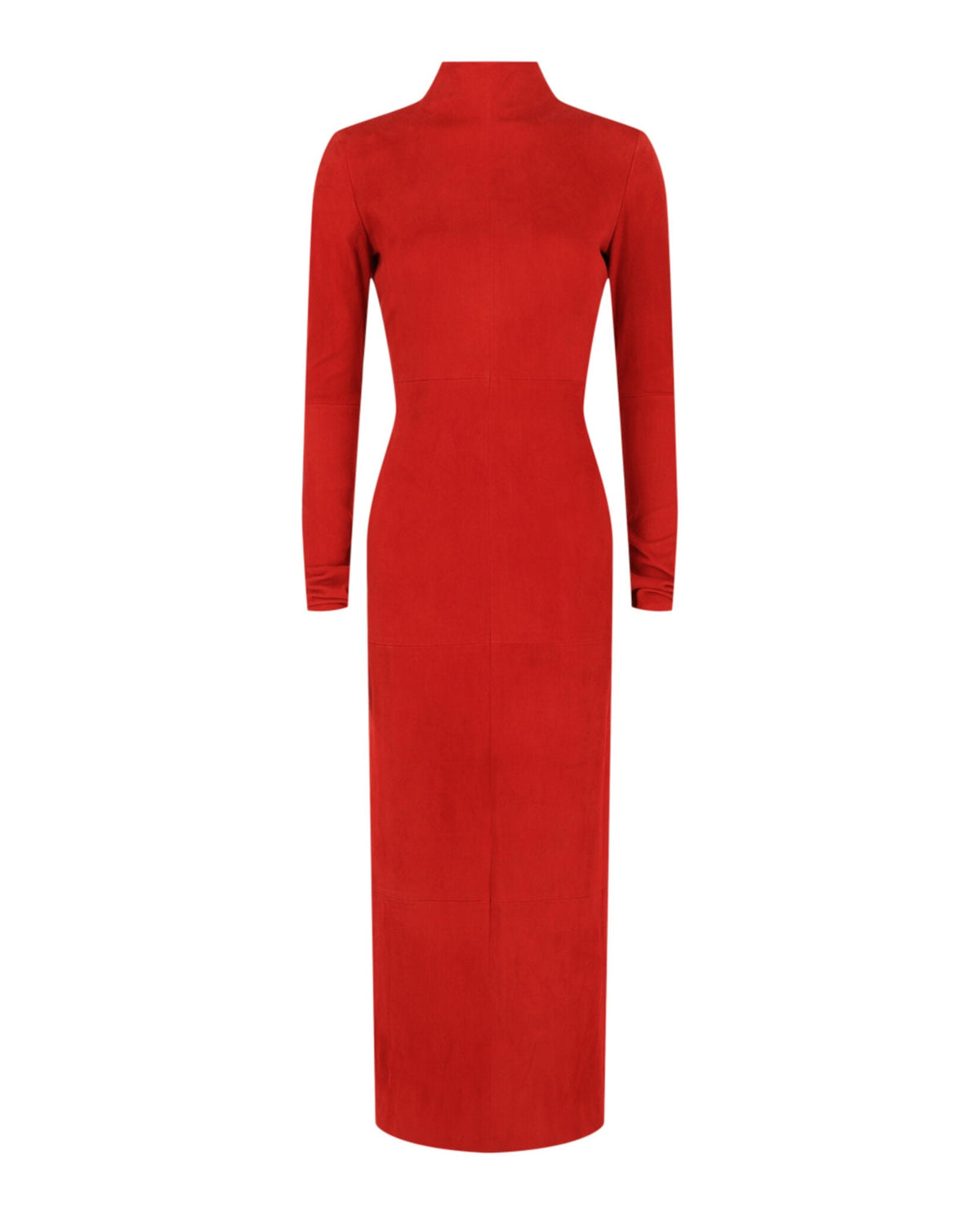 Ferragamo Backless Suede Dress