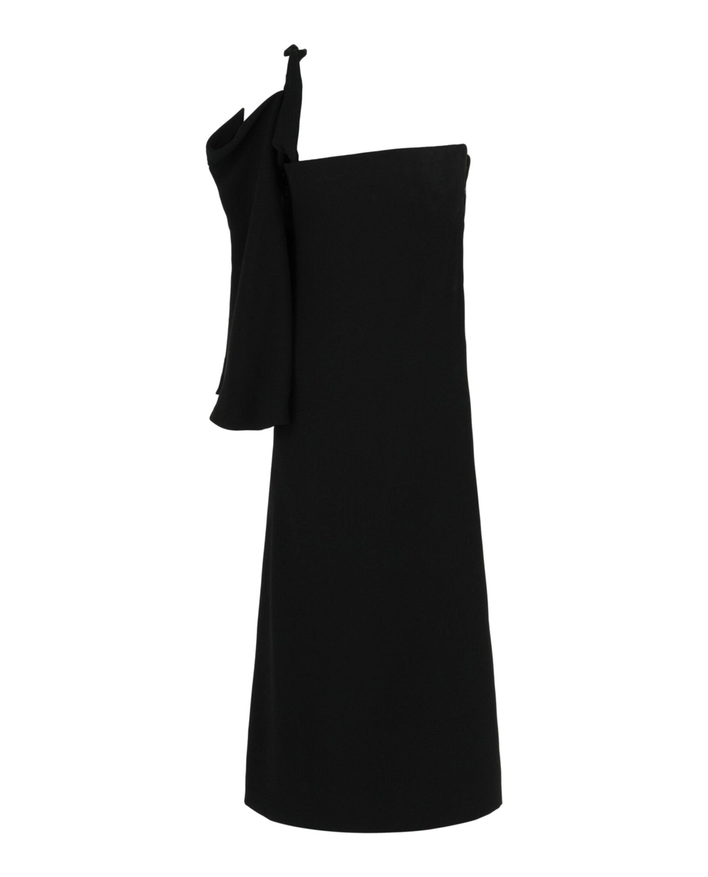 Ferragamo One-Shoulder Midi Dress