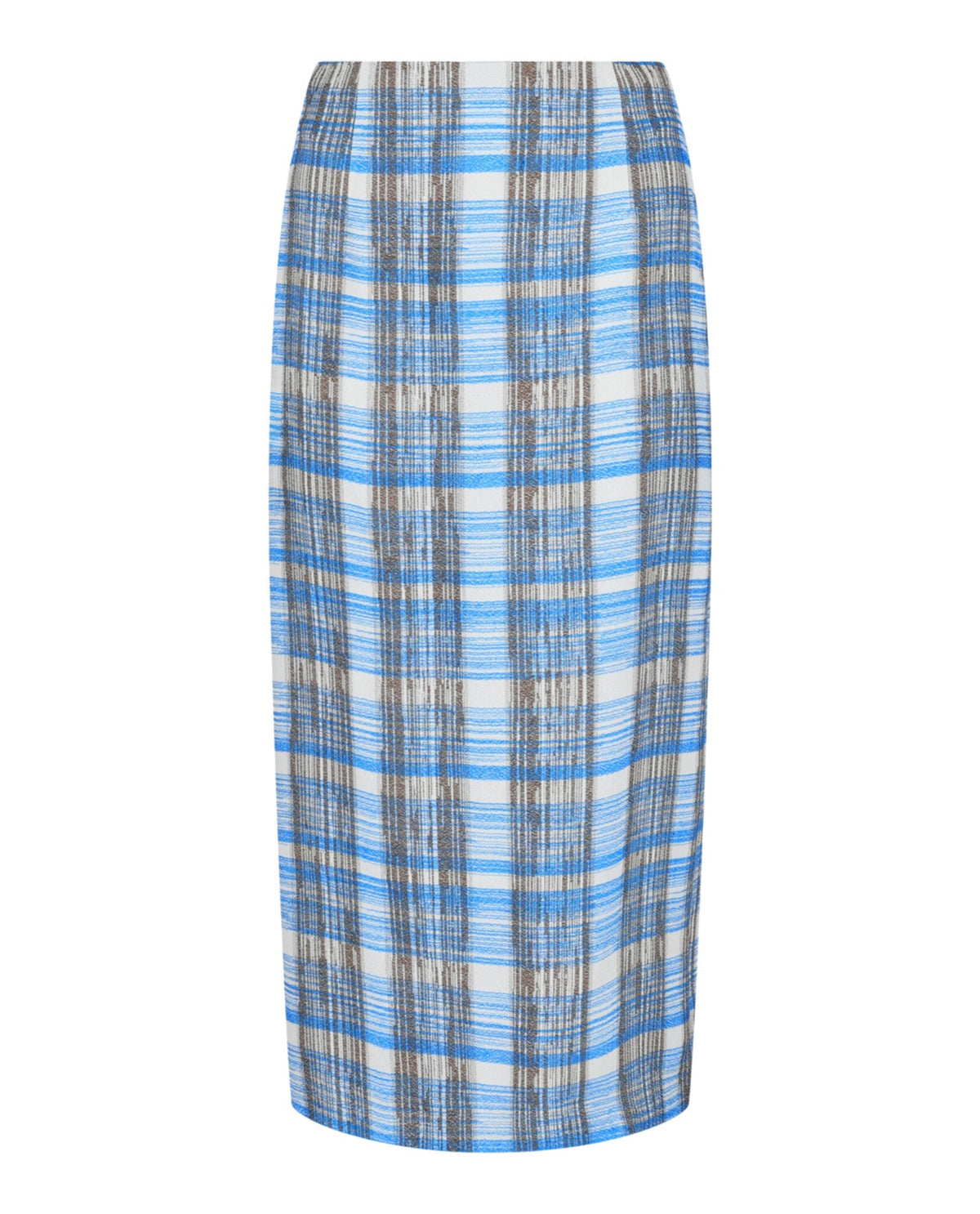 Ferragamo Plaid Print Maxi Skirt