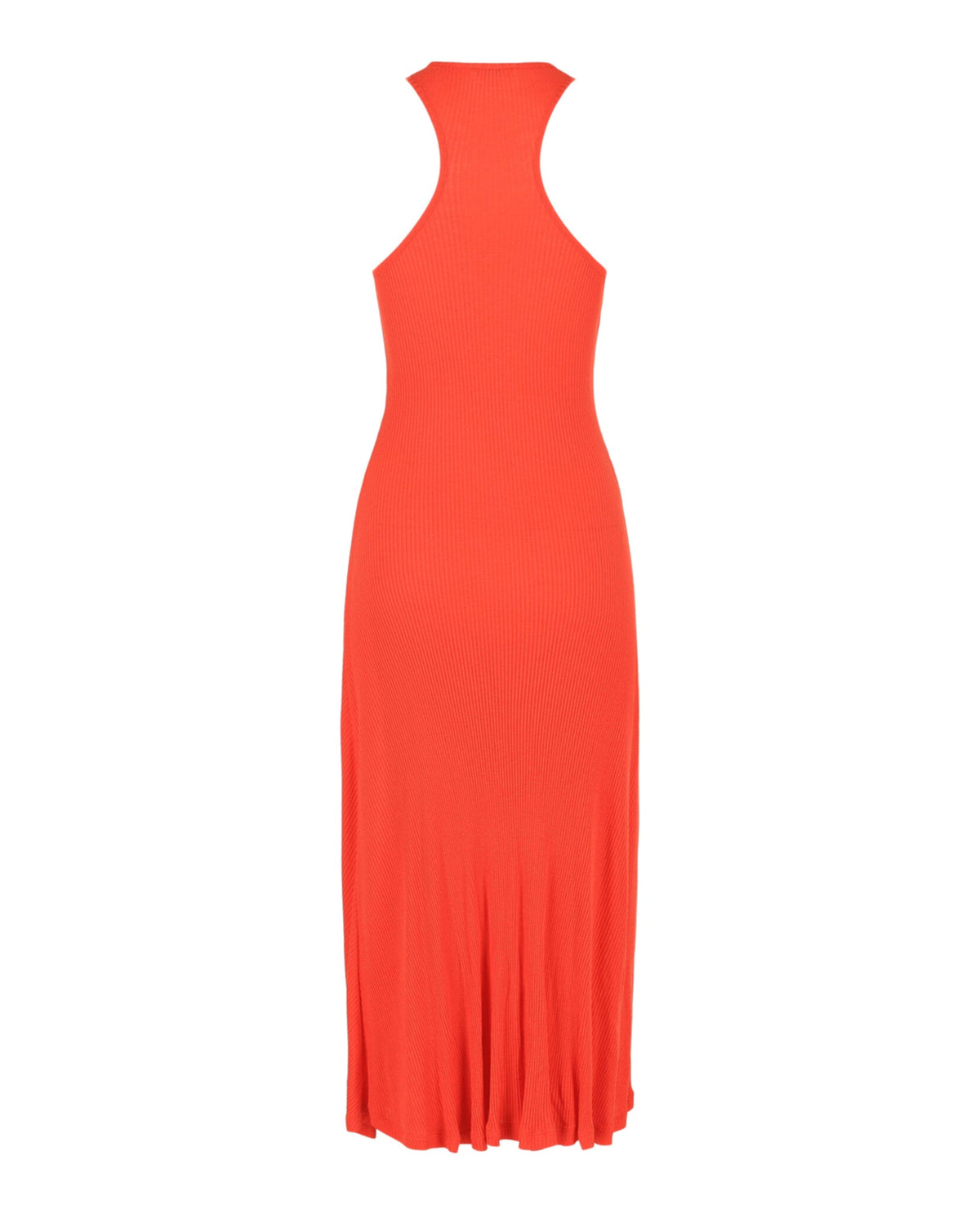 Ferragamo Sleeveless Ribbed Maxi Dress