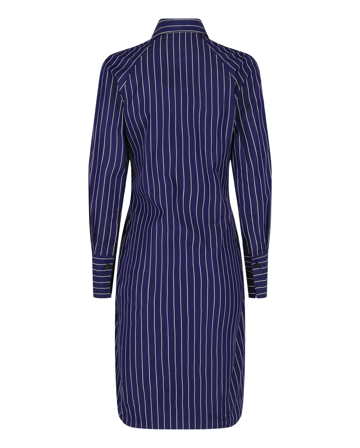 Ferragamo Pinstriped Shirt Dress