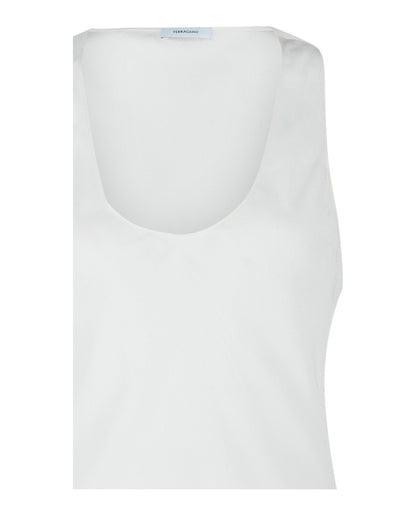 Ferragamo Silk Tank Top