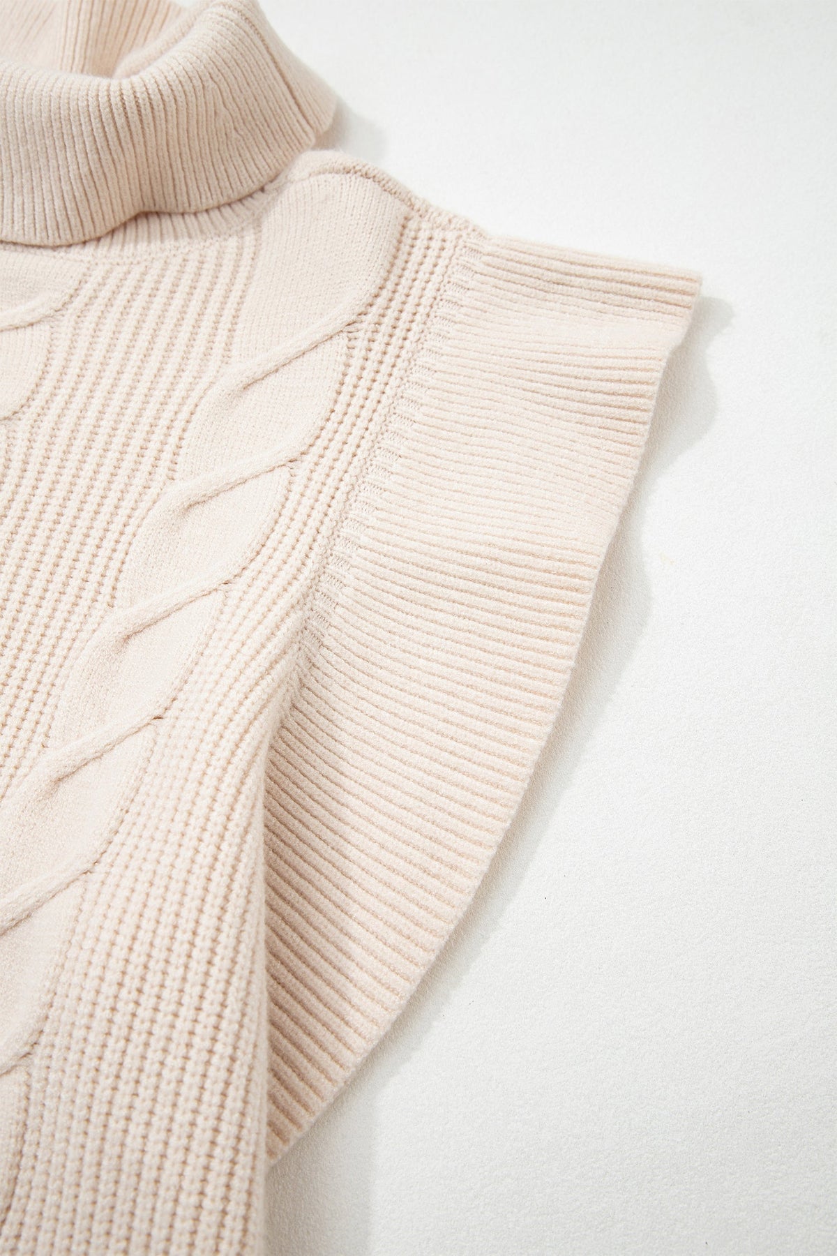 Threaded Pear Zaylee Ruffled Short Sleeve Sweater