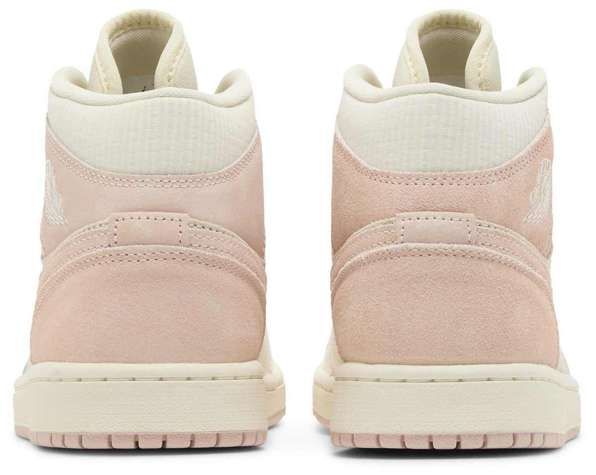 Air Jordan Women's Retro 1 Mid Se 'Seersucker' Sneakers