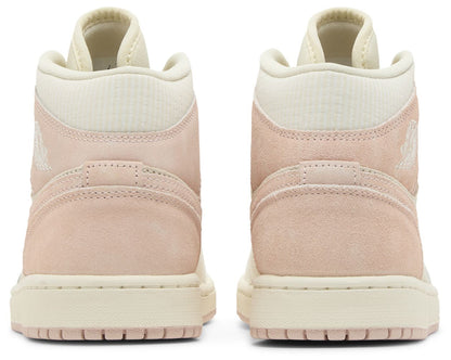 Air Jordan Women's Retro 1 Mid Se 'Seersucker' Sneakers
