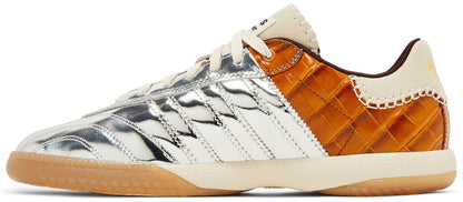 adidas Men's Wales Bonner X Samba Millennium 'Silver Metallic Easy Yellow' Sneakers