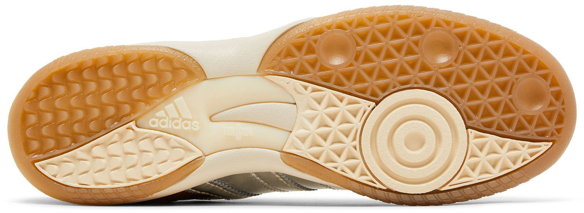 adidas Men's Wales Bonner X Samba Millennium 'Silver Metallic Easy Yellow' Sneakers