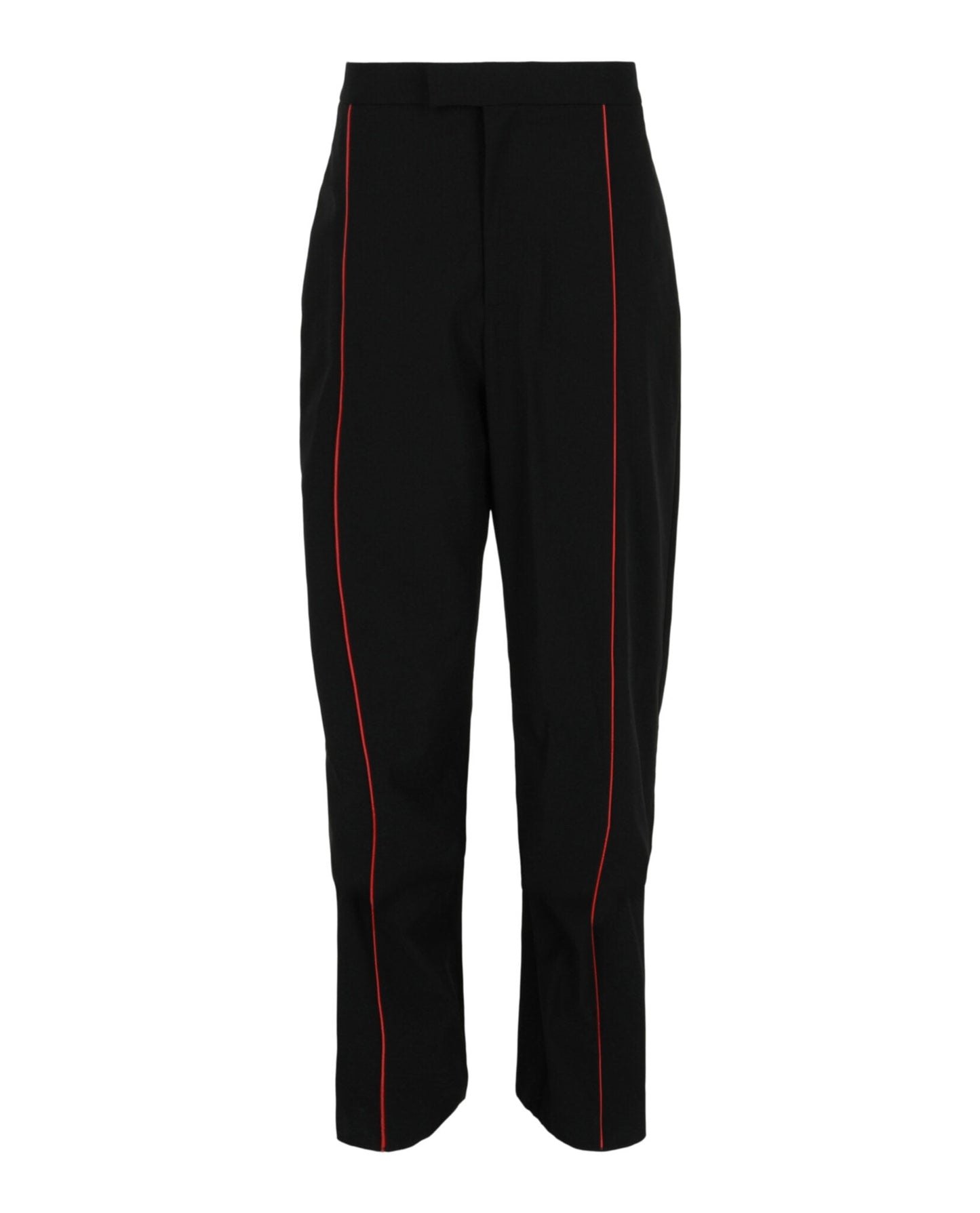Ferragamo Contrasting-Trim Straight-Leg Track Pants