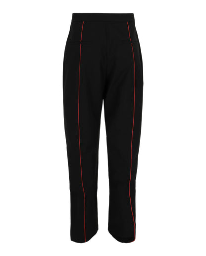 Ferragamo Contrasting-Trim Straight-Leg Track Pants