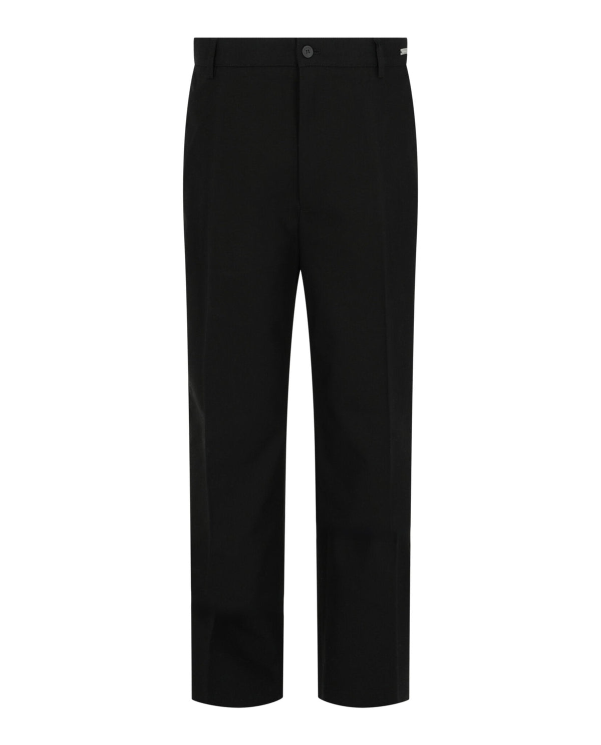 Ferragamo Flared Cotton Chino Trousers