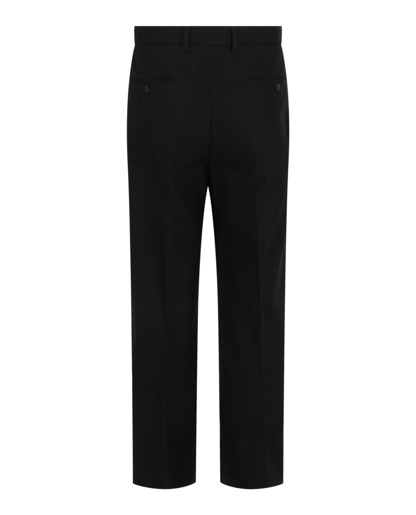 Ferragamo Flared Cotton Chino Trousers