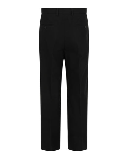 Ferragamo Flared Cotton Chino Trousers