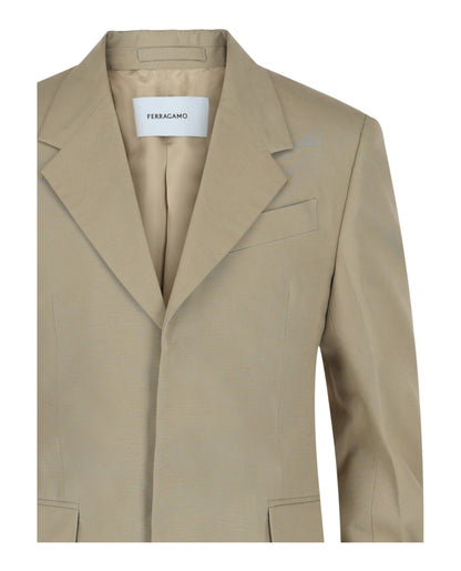 Ferragamo Single-Breasted Blazer