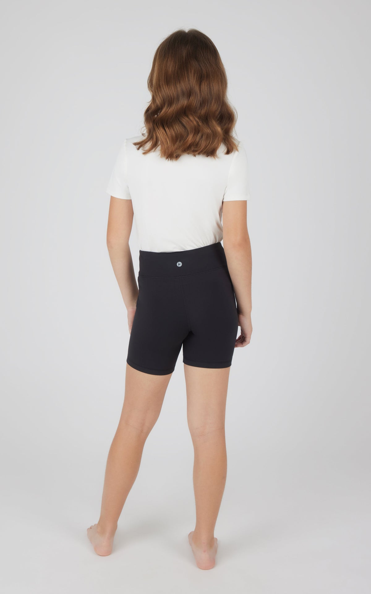 90 Degree by Reflex Girls 2 PK Lux Crossover Legging + 6" Bike Short