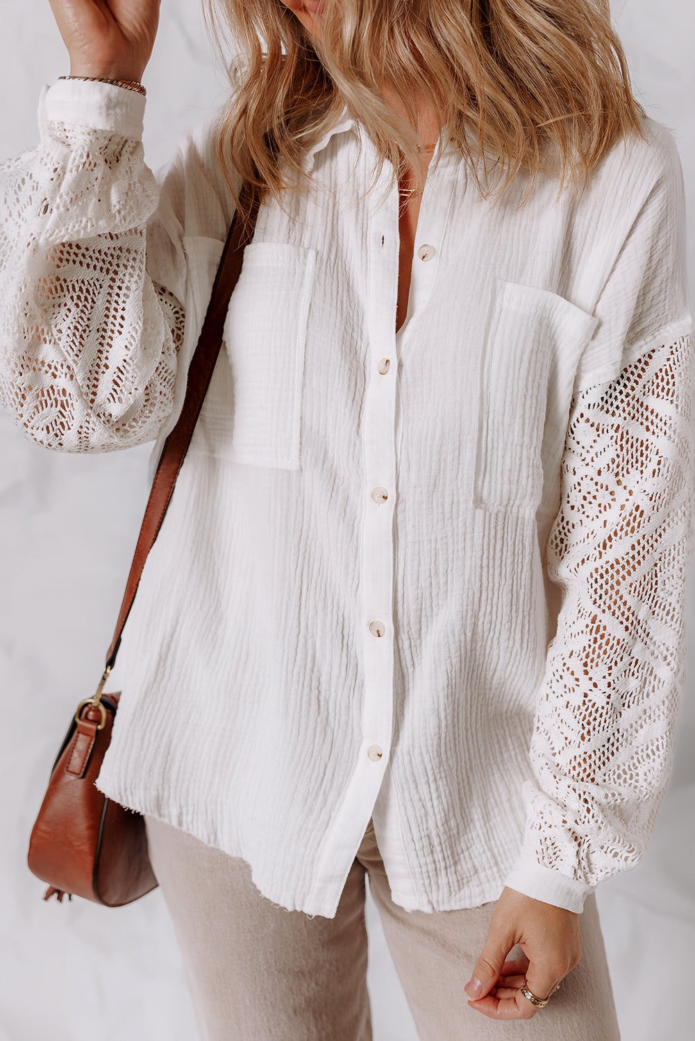 Threaded Pear Raven Long Sleeve Shirt Long Sleeve Top