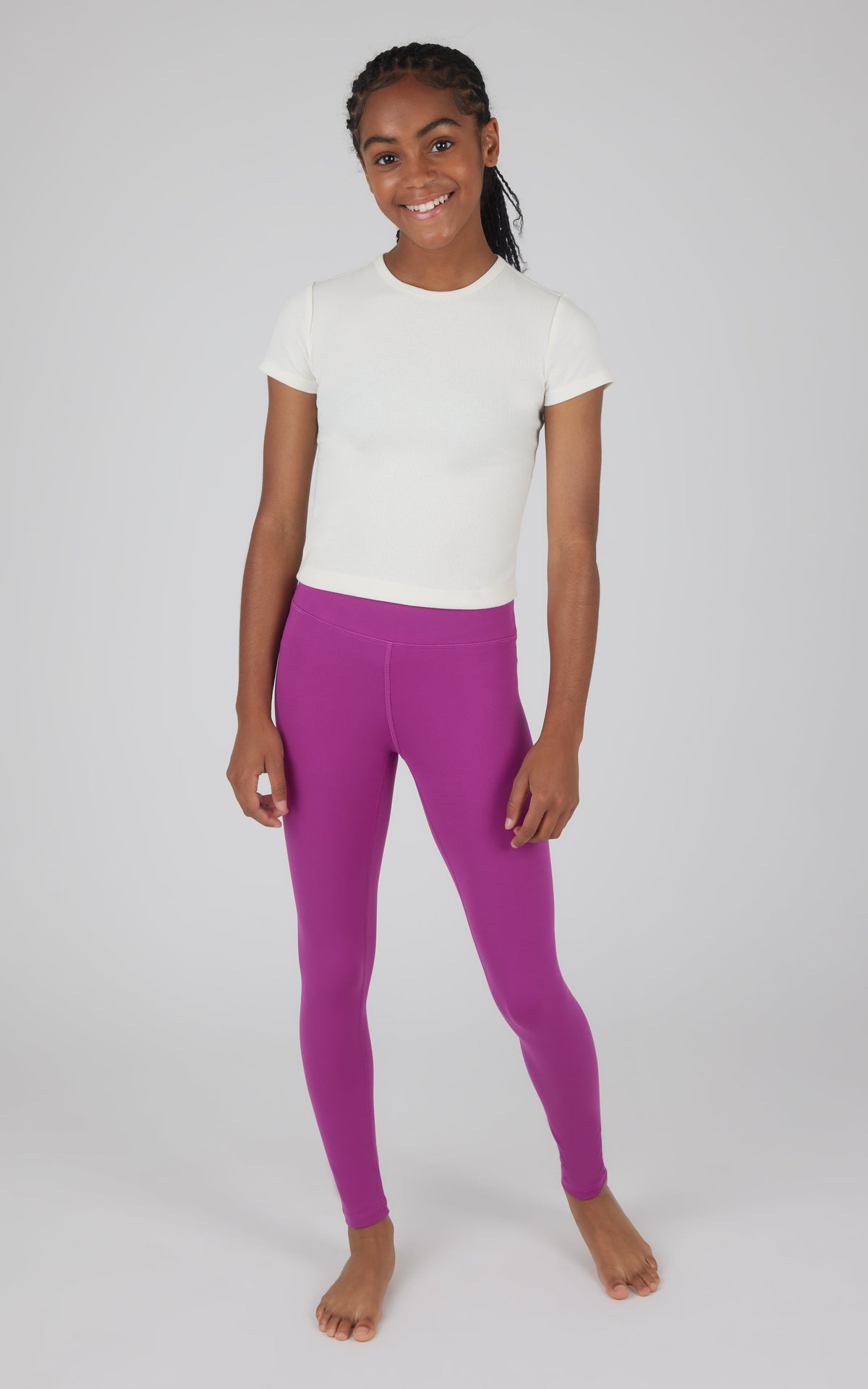 90 Degree by Reflex Girls 2 PK Crossover and Everyday Legging