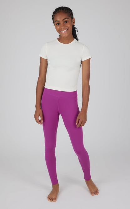 90 Degree by Reflex Girls 2 PK Crossover and Everyday Legging