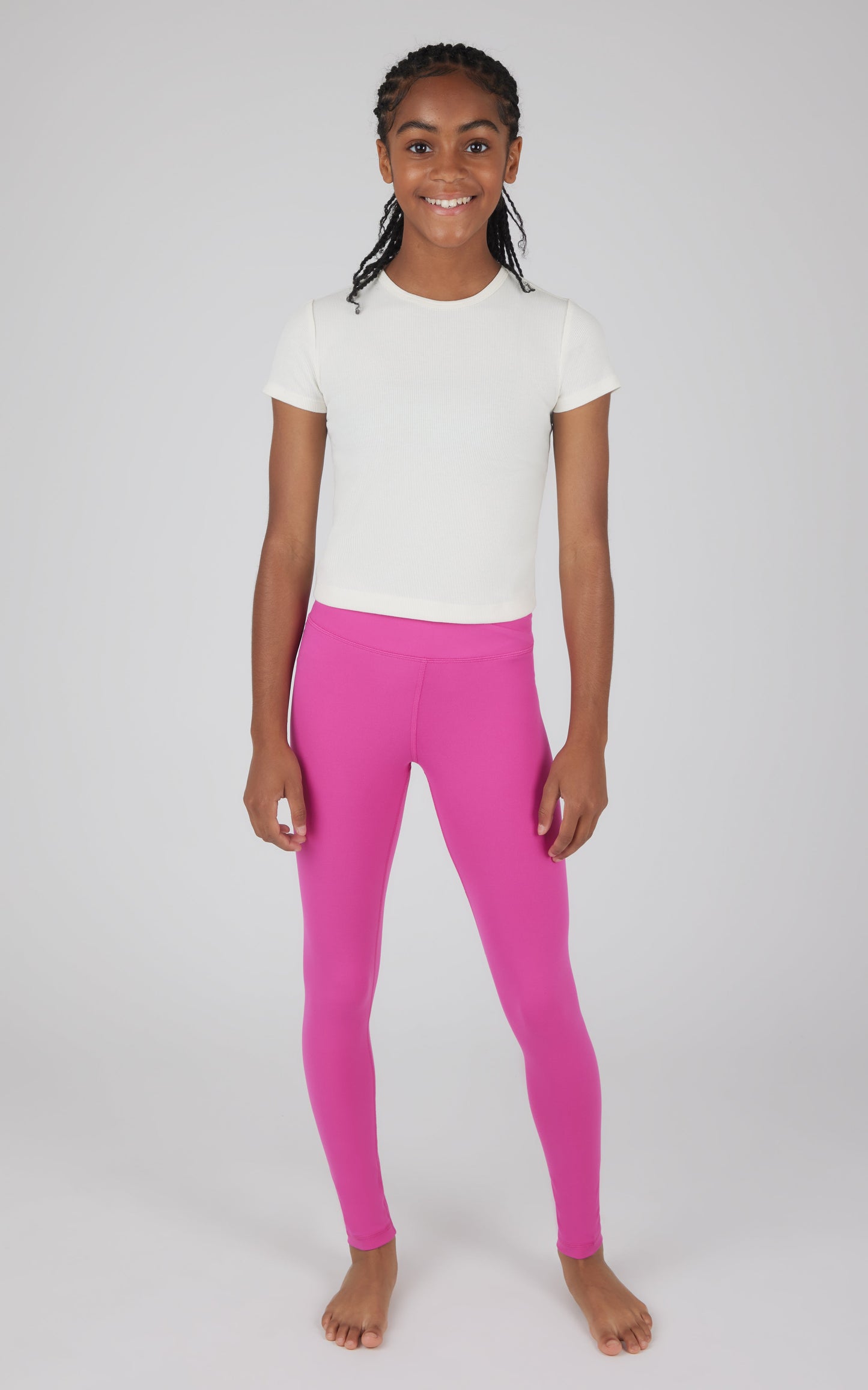 90 Degree by Reflex Girls 2 PK Crossover and Everyday Legging