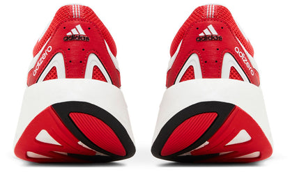 adidas Men's Adizero Aruku 'White/ Pure Ruby' Sneakers