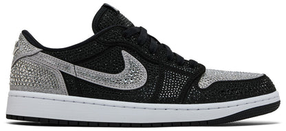 Air Jordan Women's Retro 1 Low Og 'Swarovski Stealth' Sneakers