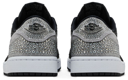 Air Jordan Women's Retro 1 Low Og 'Swarovski Stealth' Sneakers