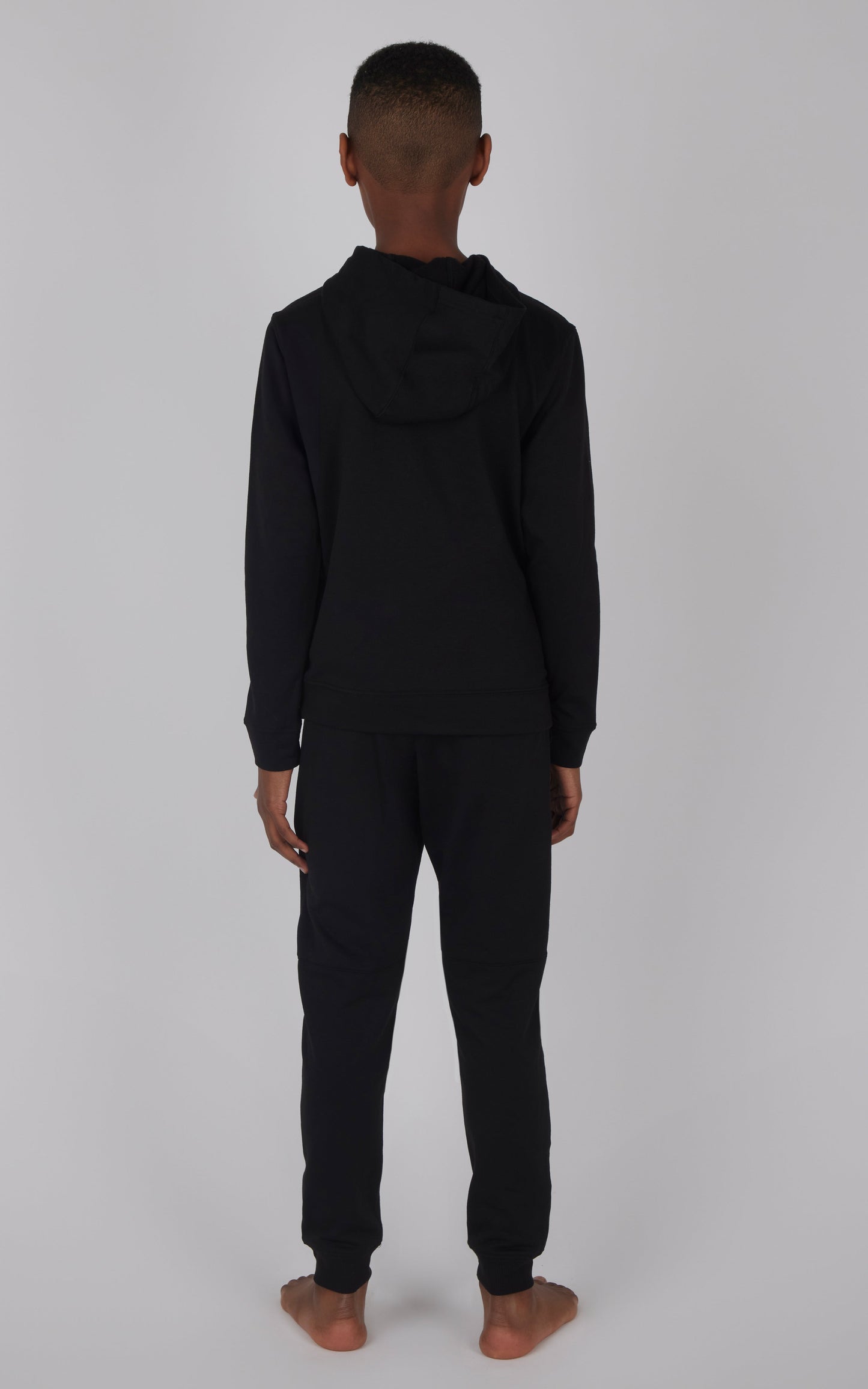 90 Degree by Reflex 2 PC Boys Brushed Terry Pullover Hoodie+ Jogger Set