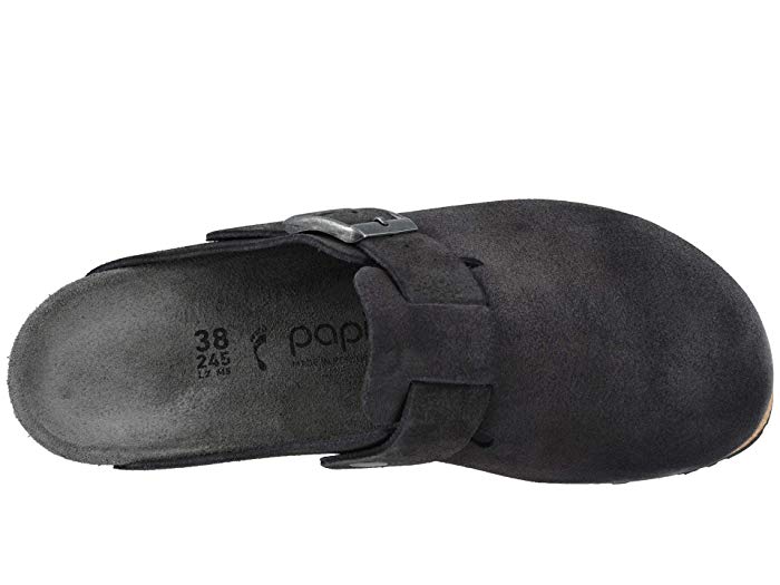 Birkenstock Unisex Fanny Suede Leather Anthracite