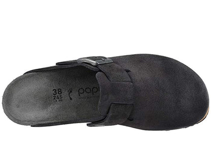 Birkenstock Unisex Fanny Suede Leather Anthracite